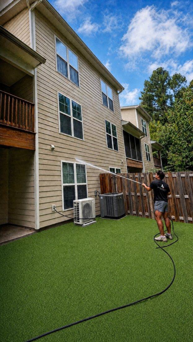 Soft Washing job by Anything Exterior